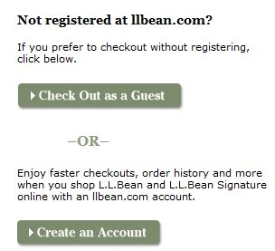 llbean_guestreg_checkout L.L. Bean guest checkout example