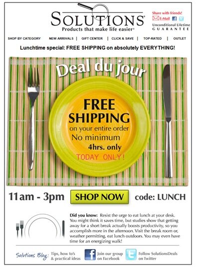 survey-shippinglimited Holiday example from Solutions Catalog