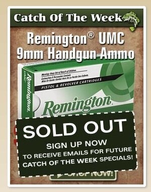 basspro_email Weekly deal example with email signup offer from Bass Pro Shops