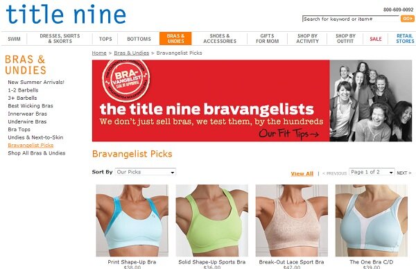 t9_bravangelist Content example from Title Nine