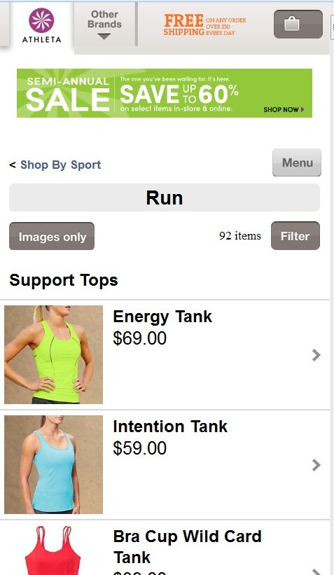 athleta_index_imageonly Mobile example from Athleta