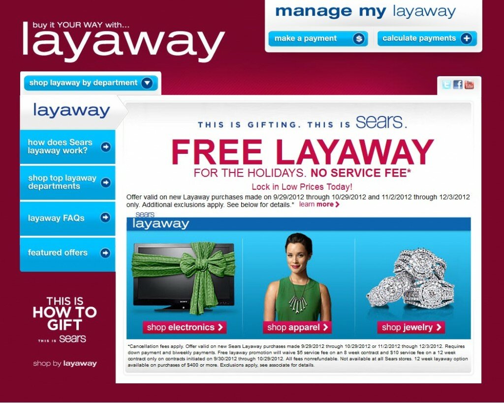 sears_layaway Layaway example from Sears