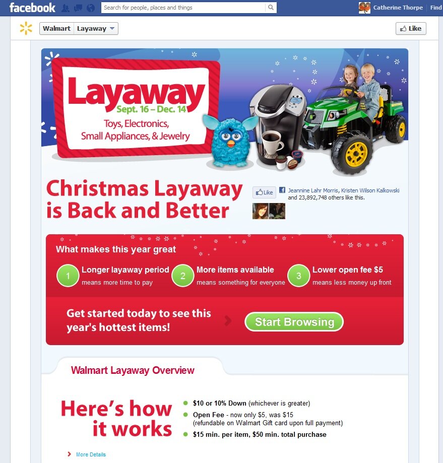 walmart_social_layaway Layaway example from Walmart