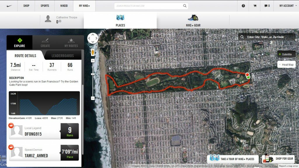 Community example from Nike