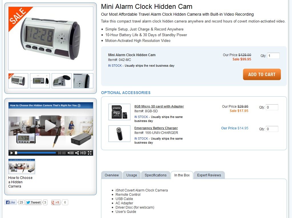 Customer service content example from Brickhouse Security